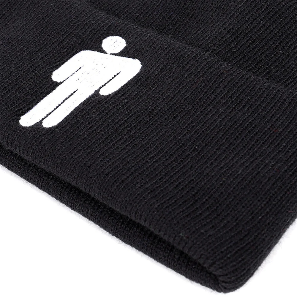 Unisex Solid Color Warm Knitted Hats for Women Beanie Hat Winter Men\'s Hats Beanies For Ladies Skullcap Docker Knitted Thick Hat