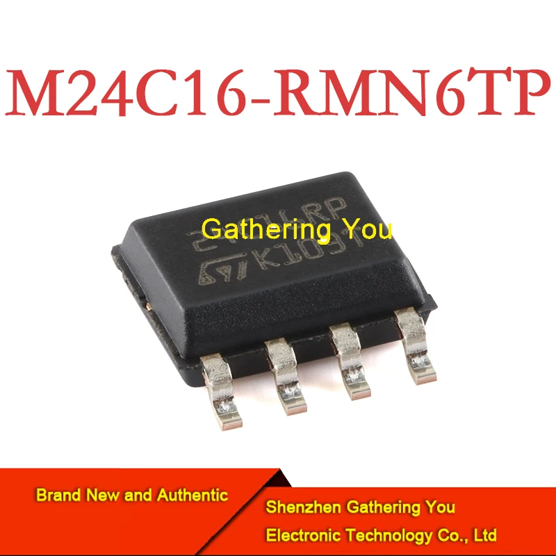 

M24C16-RMN6TP SOP-8 EEPROM новый оригинальный бренд