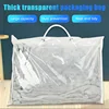 Transparent PVC bag Portable bedding blanket packaging pillow core storage bag 1