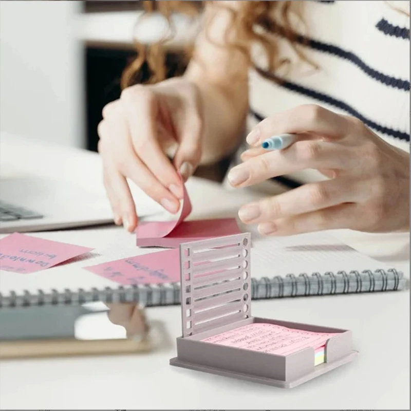 1 note box with sticky notes, sticky note template box 3