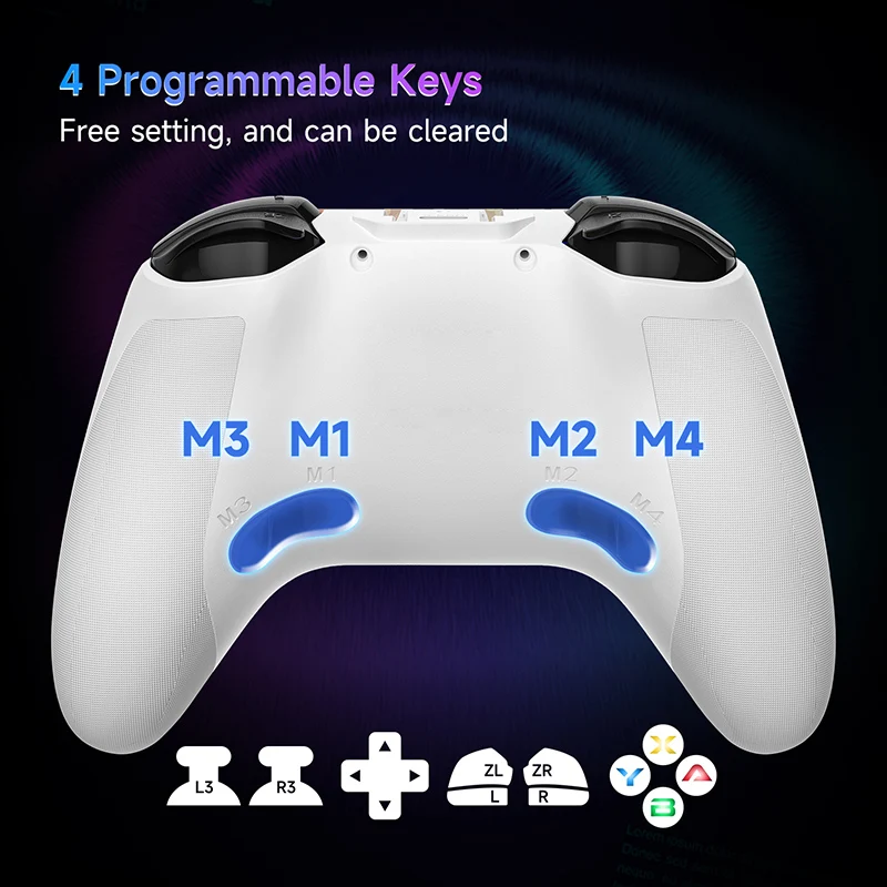 EasySMX 9124  е,   Ʈѷ, ٵ ġ, PC, Ʈ TV, ȵ̵, iOS , RGB ȿ