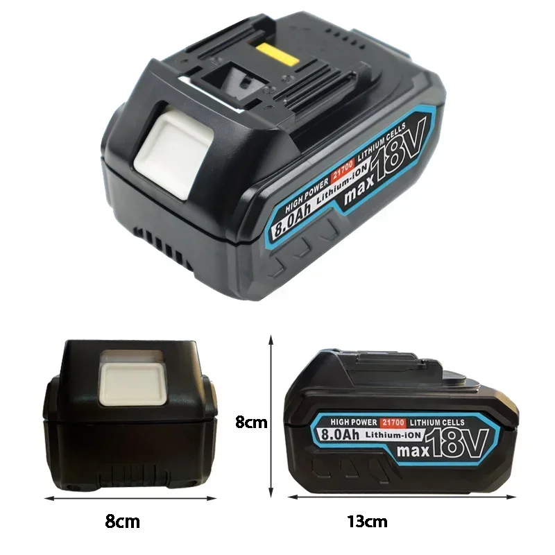 Battery Case BL1830 10 X 21700 Li-ion Battery Case PCB Charging Protection Circuit Board Shell Box BL1845 For MAKITA 18V 6.0Ah 8.0Ah Housings