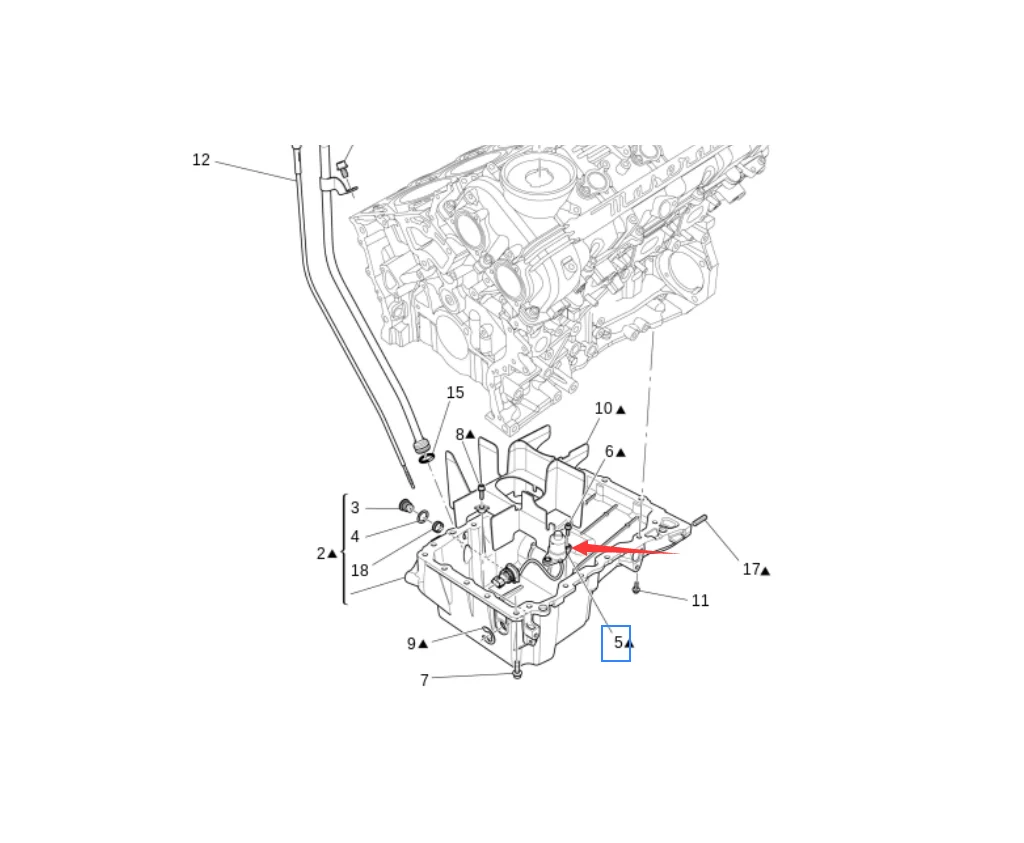 A High Quality Oil Level Sensor For Maserati Ghibli Quattroporte Levante And GT 230171