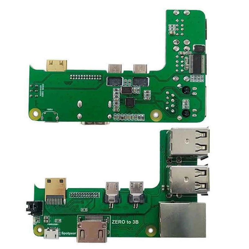    2W  3B ̽ , ο Pi3 Ȯ  Pi0  RJ45 HAT