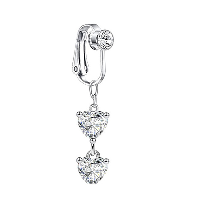 Fake Belly Butterfly Fake Belly Piercing Butterfly Clip On Umbilical Navel Fake Pircing Butterfly Cartilage Earring Clip