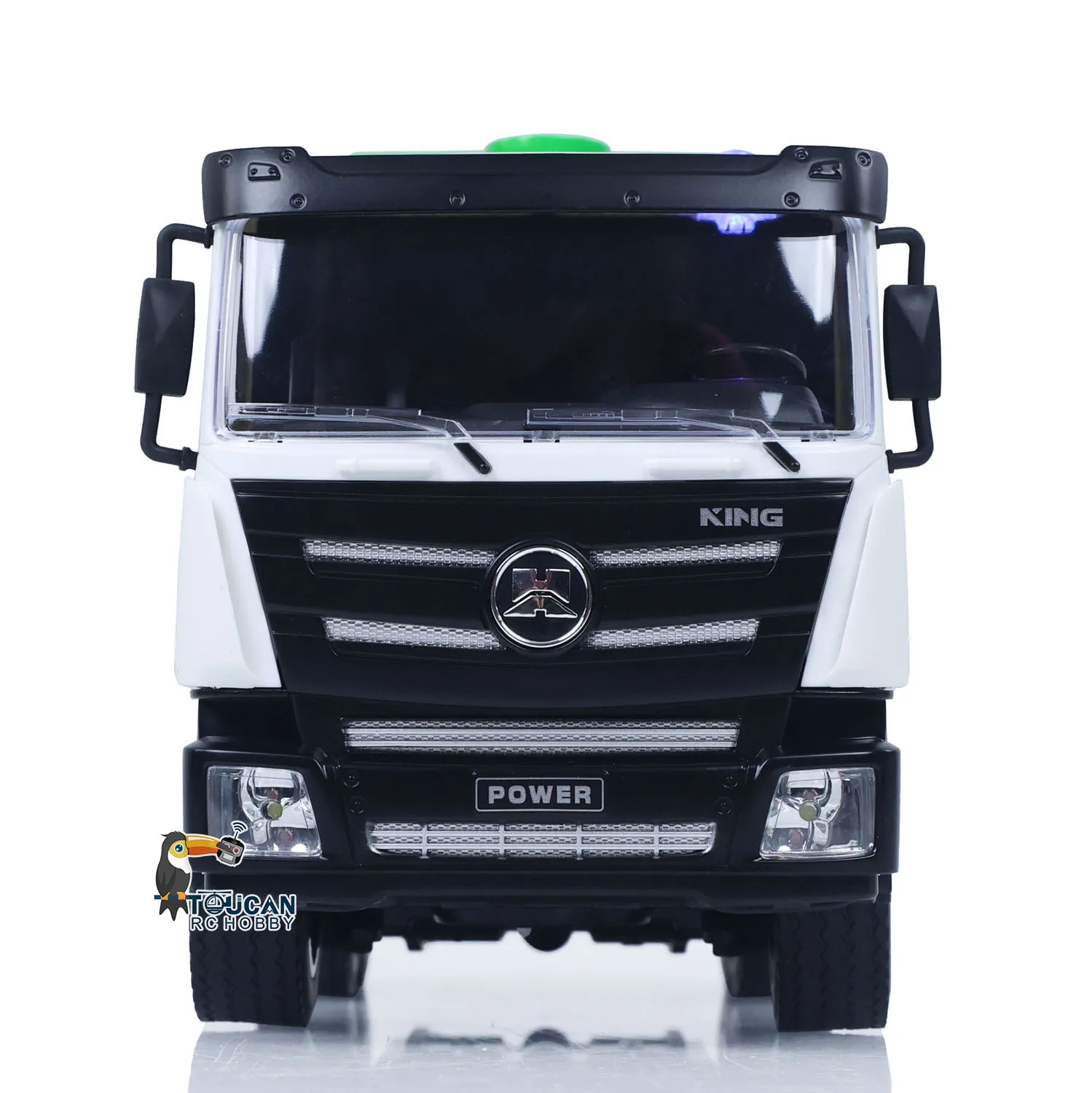 1/18 HUINA RC 콘크리트 자동차 전동 1557 2.4GHz 9CH RC 믹서 트럭 모델 트랙터 장난감 어린이 선물