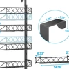 Multi-Layer Wall Mount Rack Bathroom Pantry Door Shelf And Pantry Organizer Storage Racks With Adjustable Basket Kitchen Storage 6