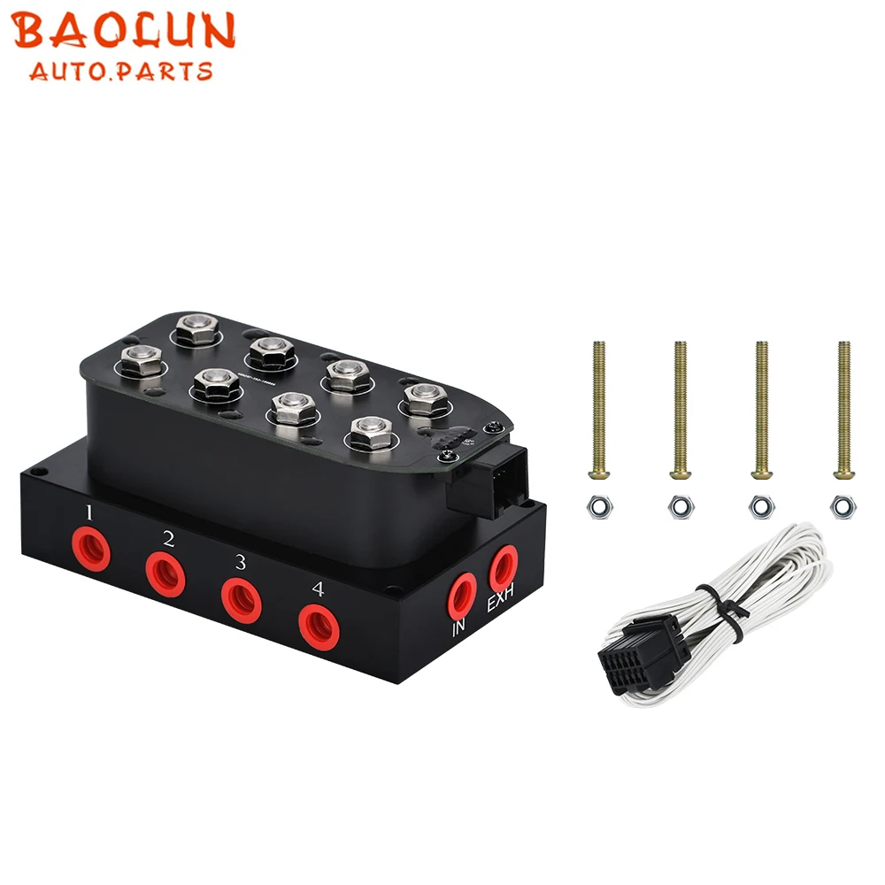 Valvola Collettore Di Sospensione Universale Baolun Air Ride 1/4 1/8 "Npt Fast Control Fbss (0-300Psi)