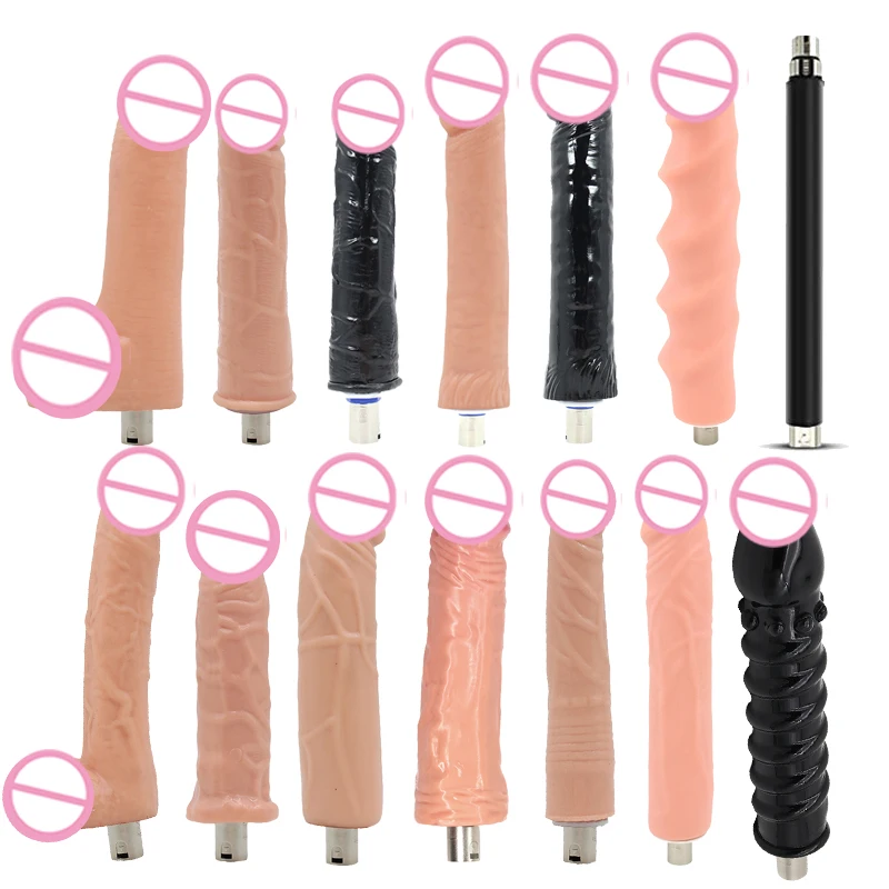 11 Tipi Di Accessori Per Macchine Del Sesso Tradizionale 3Xlr Accessori Per Dildo Realistici Prodotti Del Sesso Per Macchine Dell'Amore Per Donne Uomi