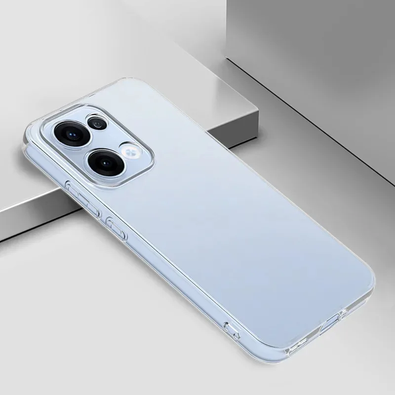 Slim Soft TPU Clear Phone Case - Transparent Protective Back Cover