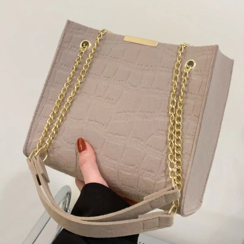 Leisure Crossbody Chain Shoulder Bag Simple Casual Handbag For Woman High-Quality Messenger Versatile Luxury Fashion Female New