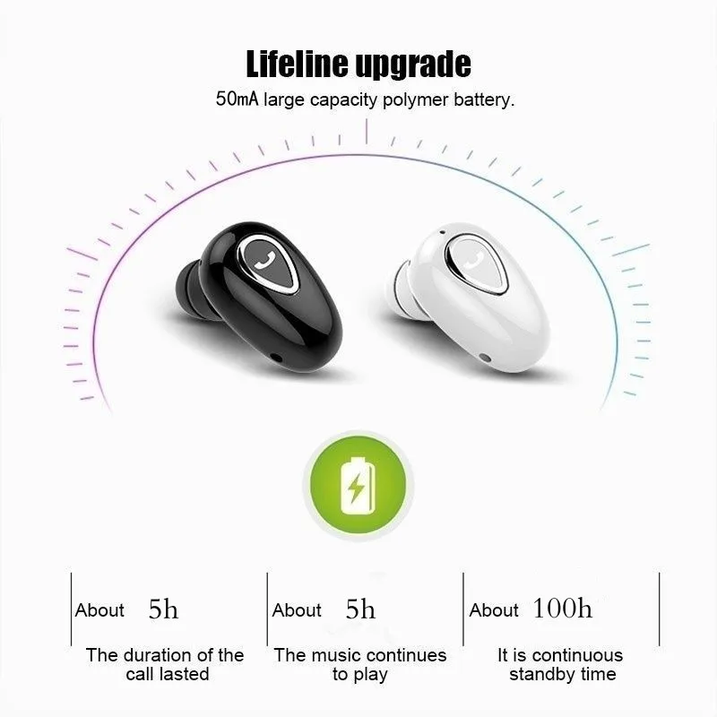 YX01 Mini Invisible Ture Wireless Earphones Bluetooth Headphone Handsfree Hifi Stereo HD Call Headset TWS Earbud With Microphone 5