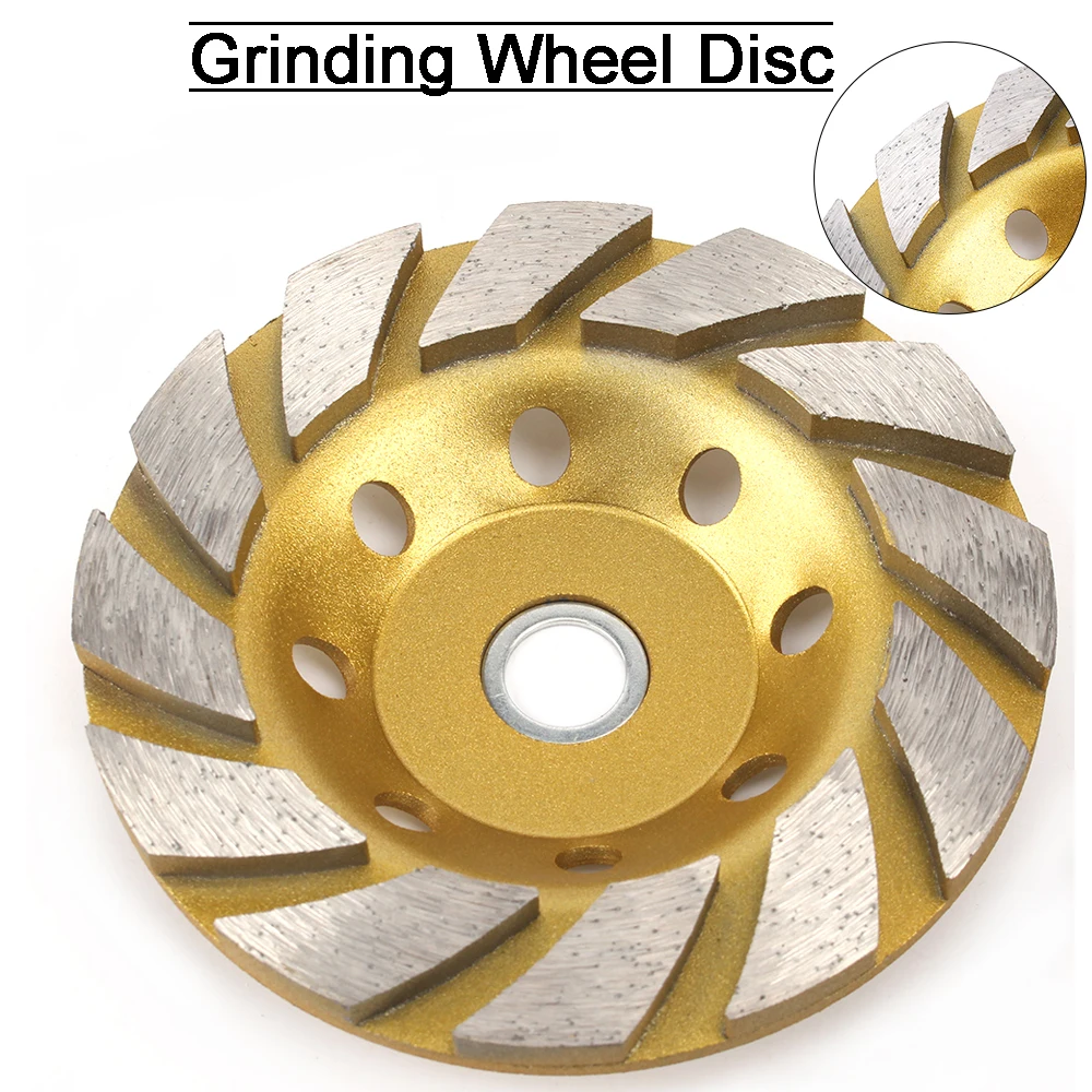 

125mm 5inch Diamond Segment Grinding Wheel Polishing Wood Carving Disc Bowl Shape Grinding Cup Concrete Granite Rotation Tool