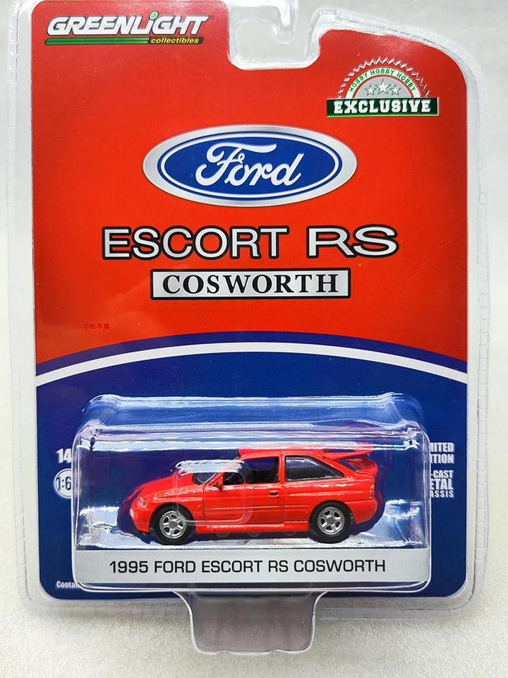 AUTO WORLD☆ ' 75 Ford Escort☆HOスロットカー AWC-SC393-1-YELLOWWHITE-