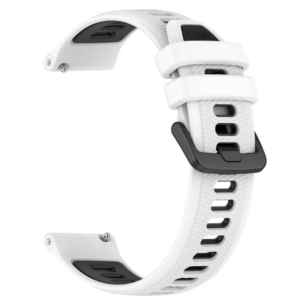 Dual-Color Silicone Watch Strap Replacement - Premium Quality Bracelet