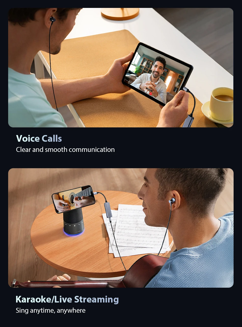 Rocoren 2-in-1-Audio-Adapter, USB C auf 3,5 mm Klinke, Typ C PD, 36 W, Aufladen für Tablet, iPhone, Xiaomi, kabelgebundener Kopfhöreranschluss – Detail 15