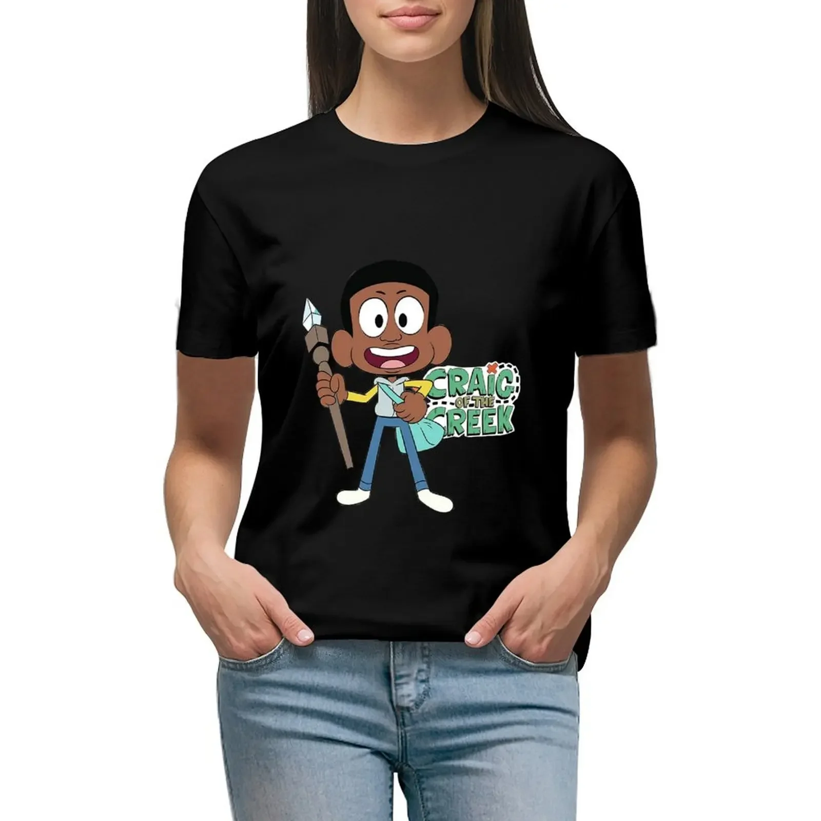 

Craig of the Creek Craig Williams T-shirt summer tops lady clothes female t shirt dress Women