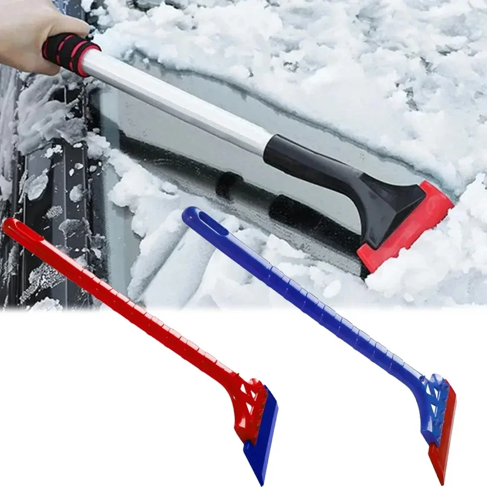 Car Snow Shovel Non-slip Ice Scraper Multifunctional Grip De-icing Tool Winter Car Window Windshield Ice Scraper Accessories
