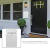 1Pc Iron Suggestion Box Retro Mailbox Home Outdoor Locking Letter Box Wall Mount Mailbox Metal Post Box Garden Supplies 4