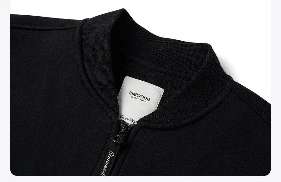 Oversize Antistatic Fleece Liner Jacket - Mens Warm Baseball Bomber Coat