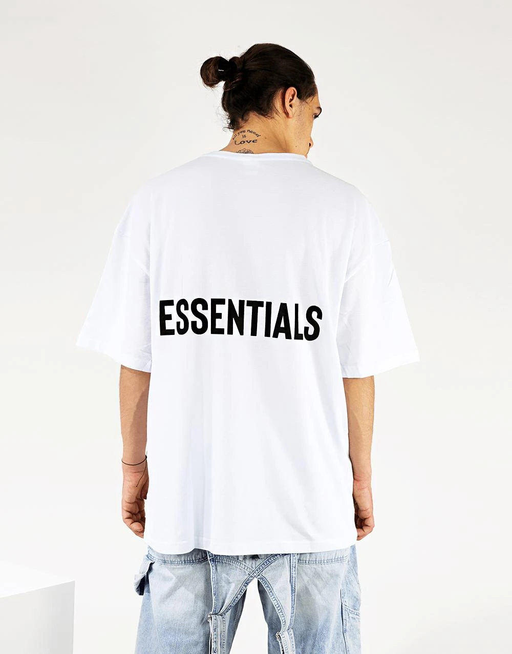 essentials shirt white