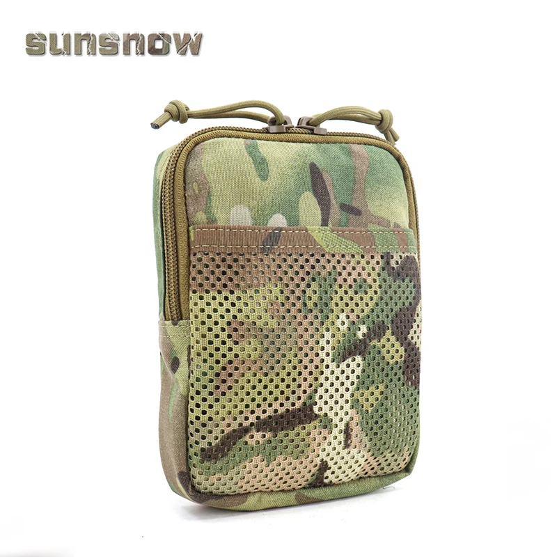 

Outdoor Military Fan Tactics Accessory Bag Spiked Sundries Bag Network Material Expansion Package