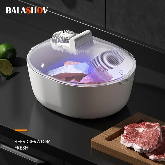 Boîte de dégivrage électrique pour la cuisine, machine à décongeler la  viande, chargement USB, stérilisation UV