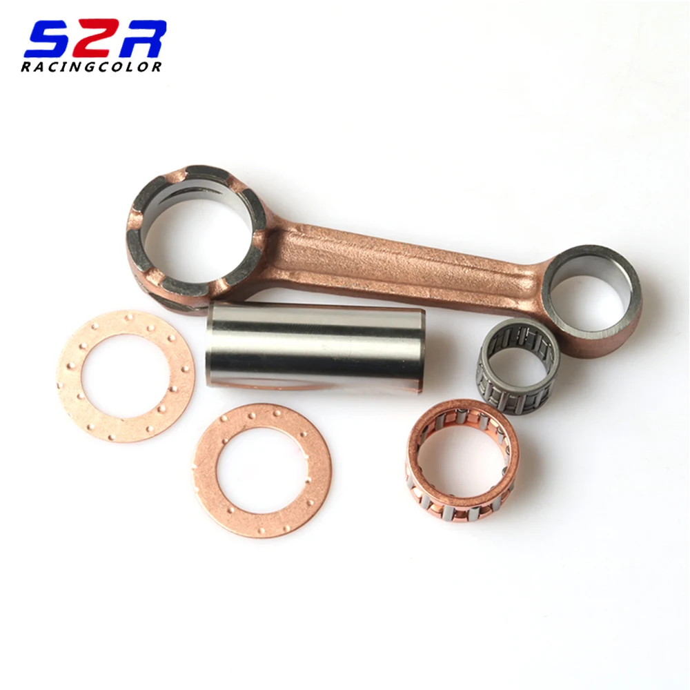 Crankshaft Connecting Rod for YAMAHA DT125 DT 125 DT175 DTK125 RS125 RD135 Rod Connecting Kit Piston Parts motorcycle accessories motorcycle crankshaft