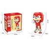 Cartoon Sonic Building Blocks Action Figure Cartoon Sonic Toy Bricks Assemble Educational Kid Toys Birthday Gift 3