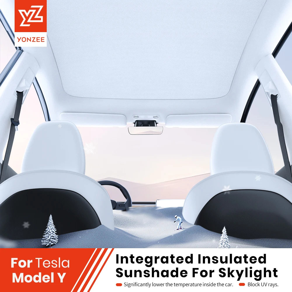 

YZ для Tesla ModelY 2022-2024, солнцезащитный козырек для Tesla, модель автомобиля, Y-образный козырек, солнцезащитный козырек, изоляционная перегородка, автомобильные аксессуары