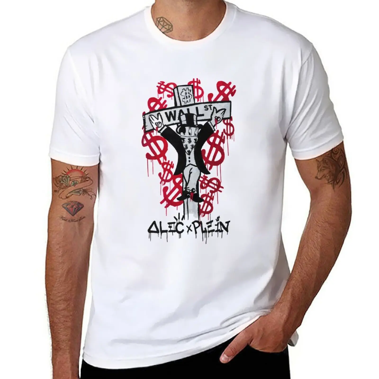 

New All About Money Business T-Shirt Anime t-shirt korean fashion heavyweight t shirts mens graphic t-shirts hip hop