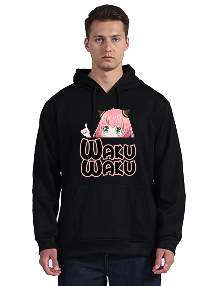 

Harajuku Kawaii Japanese Cartoon Graphic Printing Unisex Hoodies Autumn Winter Streetwear Casual Women Pullovers Sweatshirts