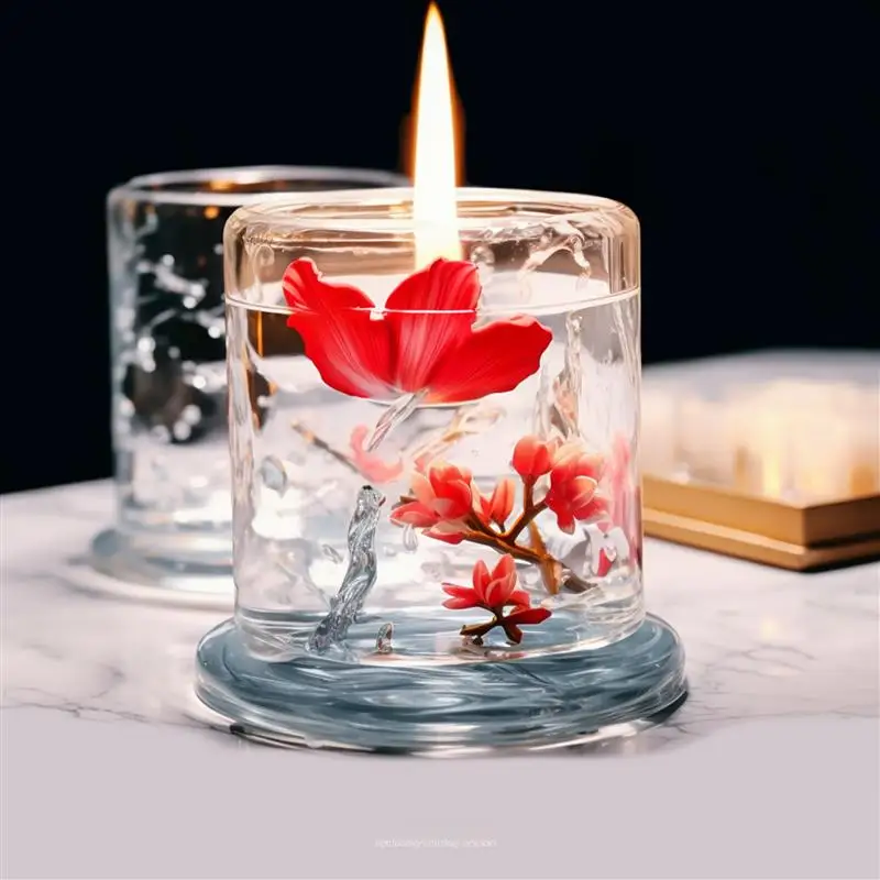 100g Jelly Wax DIY Candle Making Material Transparent Wax Raw Material Crystal Smokeless Candle Making Home Decor