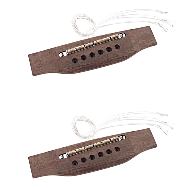 

2X Acoustic Guitar Piezo Bridge Pickup With The Graininess Of An Electric Guitar For Acoustic Guitar Instrument