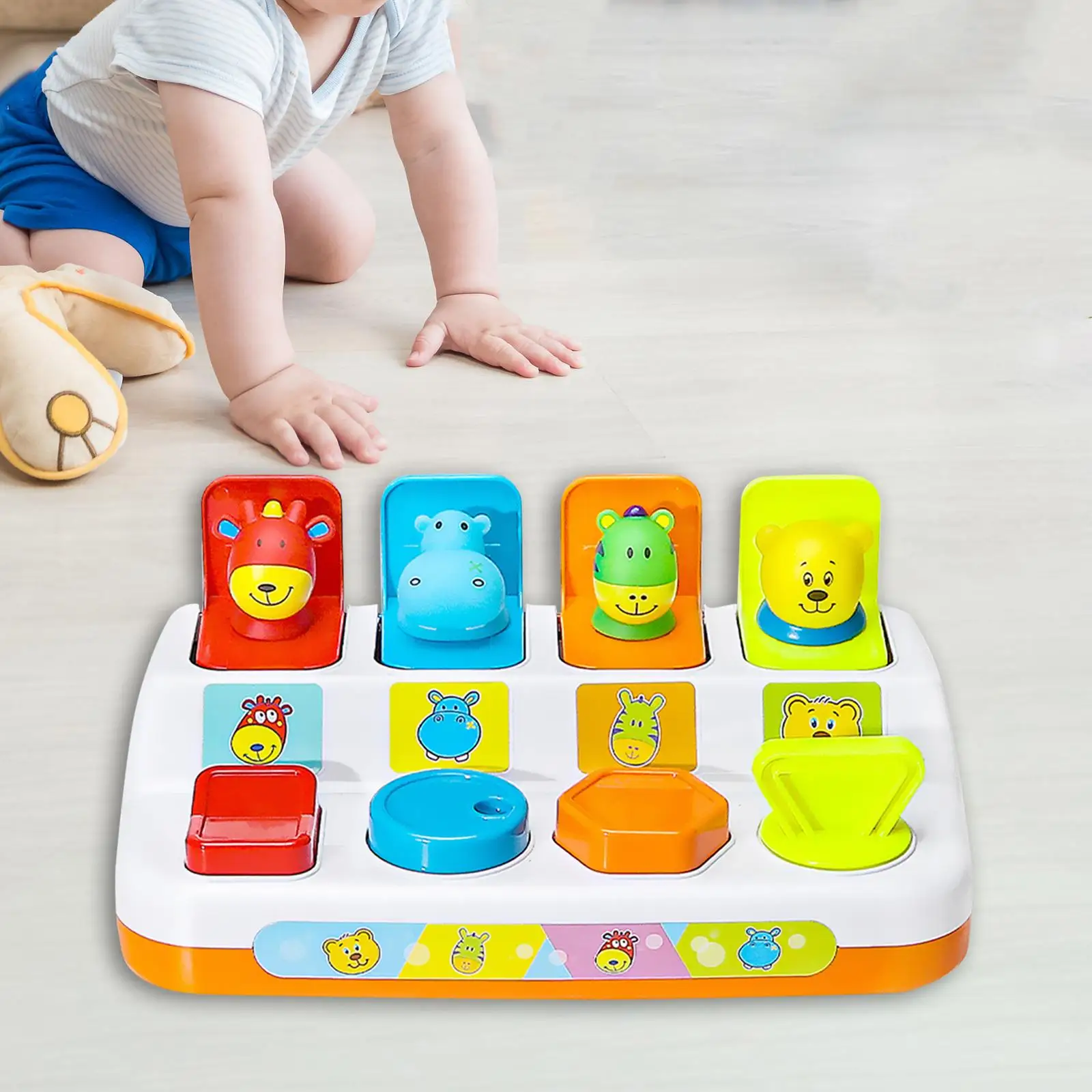 

Sorting Colors and Animals Toys Early Educational Toy Activity Toy Learning Infant Toy for Boys over 18 Months Kids Girls Gifts