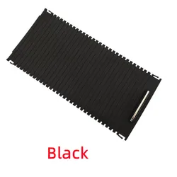 Car Interior Center Console Roller Blind Cover (Black)