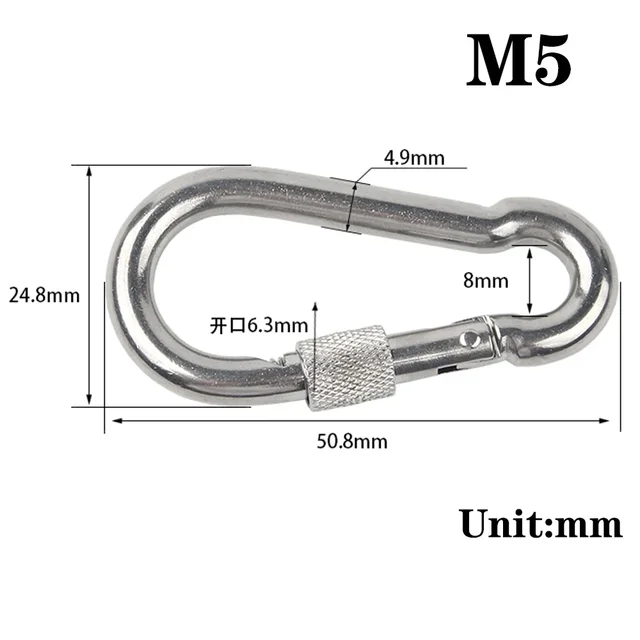 with-nut-m5