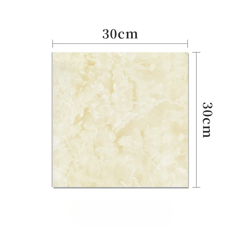10-50 יחידות מדבקת שיפוץ קיר קרמיקה תלת-ממדית מרמר אימיטציה עמידה במים עצמי דביקה טפט עצמי