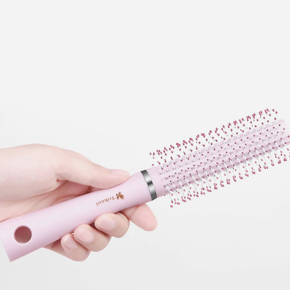 Round Hair Brush Roller Household Hairbrushes for Women Blow Drying Travel Abs Small Miss Curling Short Styling