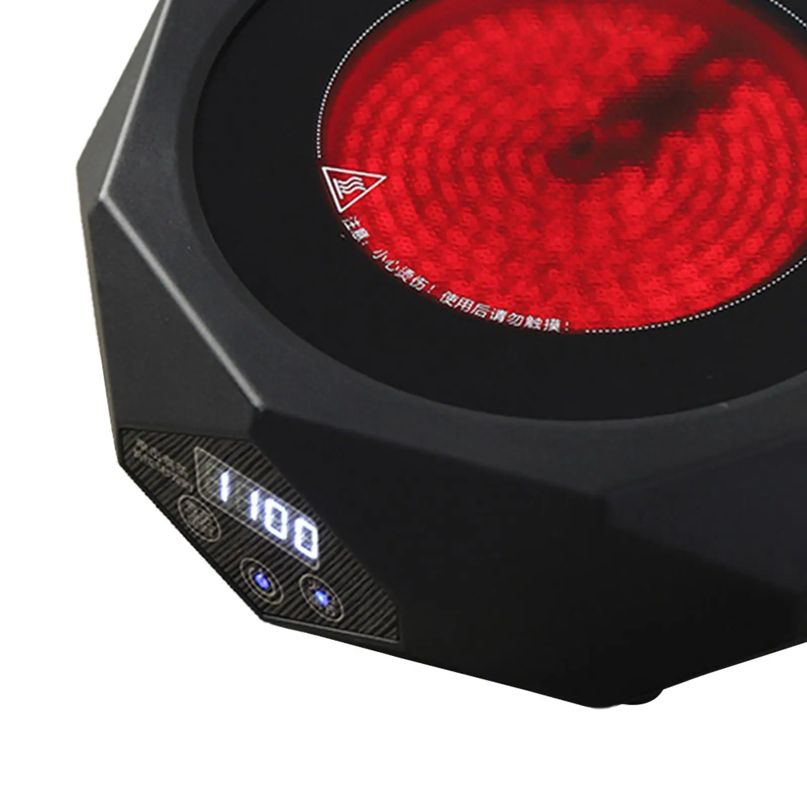 Mini Electric Stove Versatile Portable Coffee Electric Tea Boiler Cooktop Single Burner for Offices Camping Car Tea Rooms Picnic 5