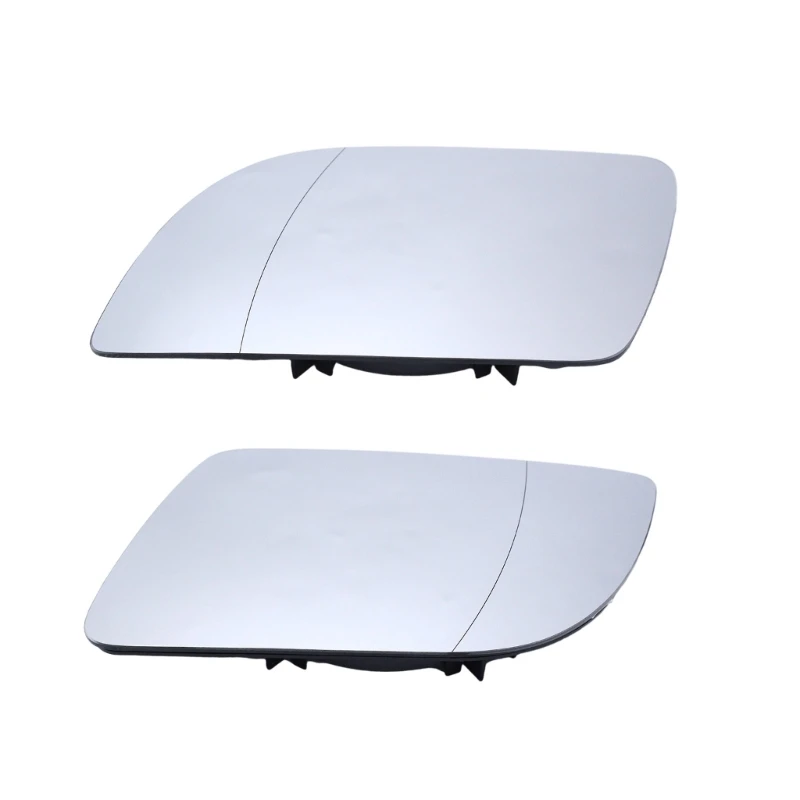 

For 9N 6Q0857522C 6Q0857521A Rear View Mirror Glass Lens Waterproof Anti-Glare