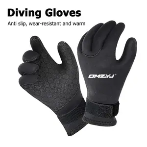 Anti skid 3mm Neoprene Gloves Waterproof Neoprene Diving Gloves Warm  Wear-resistant Underwater Hunting Gloves Diving Accessories - AliExpress