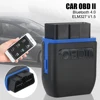 Car OBD 2 Diagnostic Tools 12V Bluetooth4.0 ELM327 V1.5 OBD2 Scanner Code Reader Ignition Starter For iOS Android Windows Tester 1