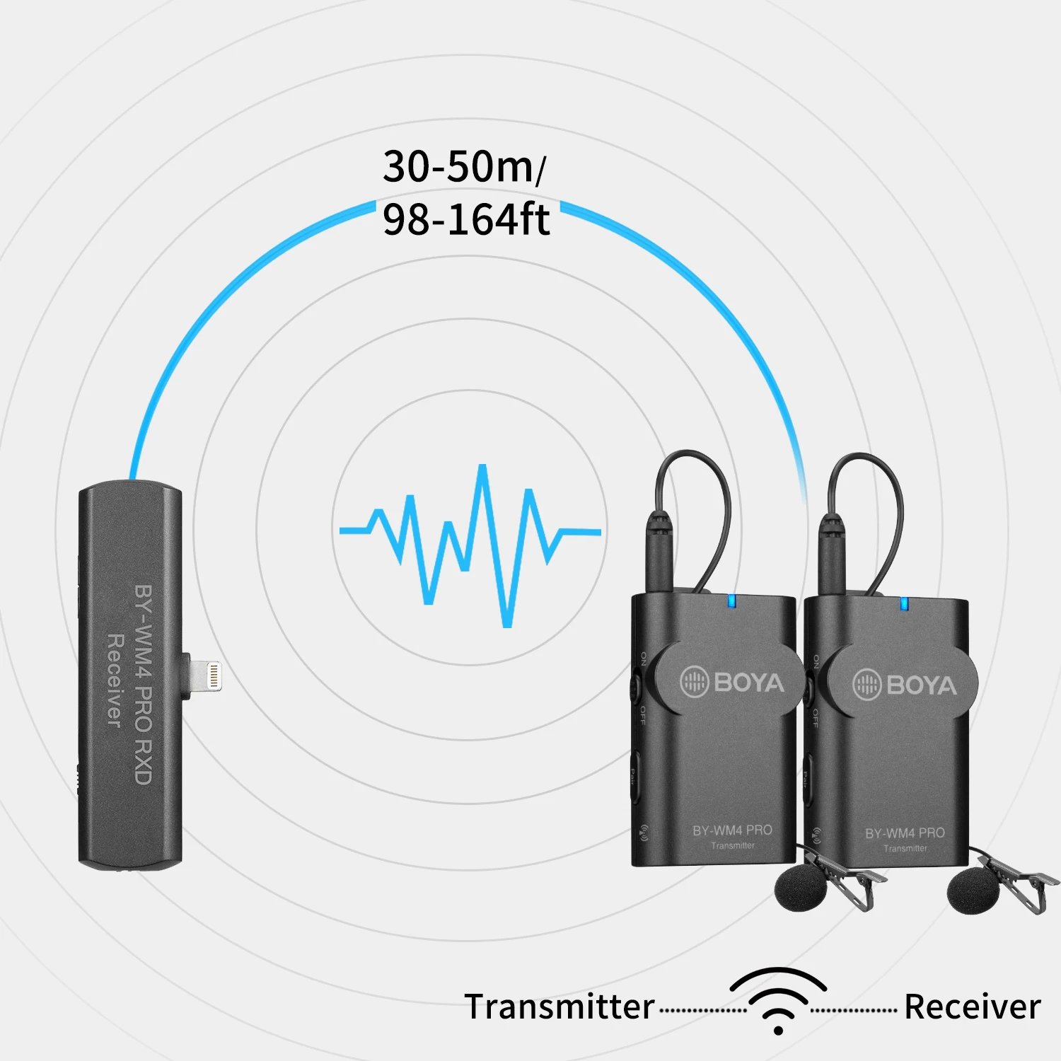 lapela sistema de microfone para iphone huawei