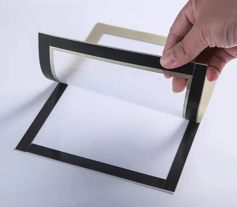 Magnetischer Fotorahmen für Zuhause A5 A4 A3 Zertifikatschutz Posterhalter Kühlschrank Wandbilder Bilderrahmen Dokumentenschutz – Detail 3