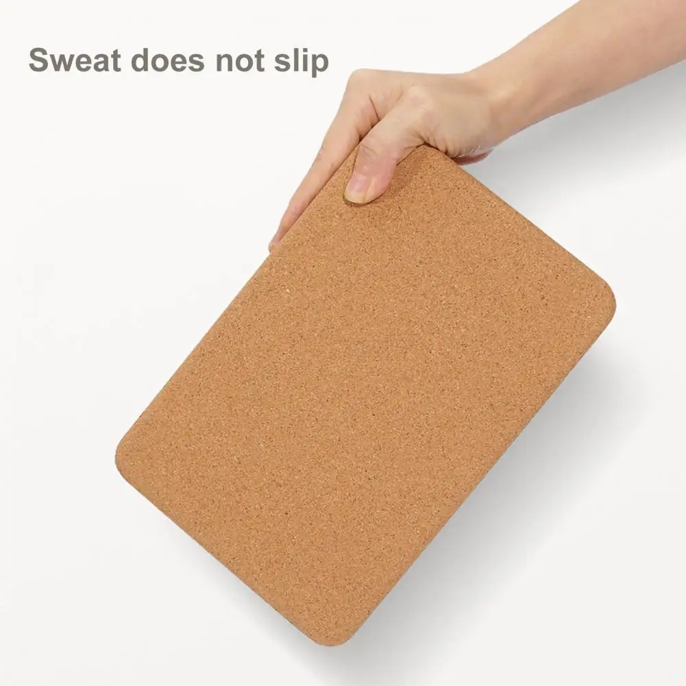 

Eco-friendly Yoga Block High Density Cork Yoga Block Non-slip Eco-friendly Fitness Equipment for Natural Stretching Workout