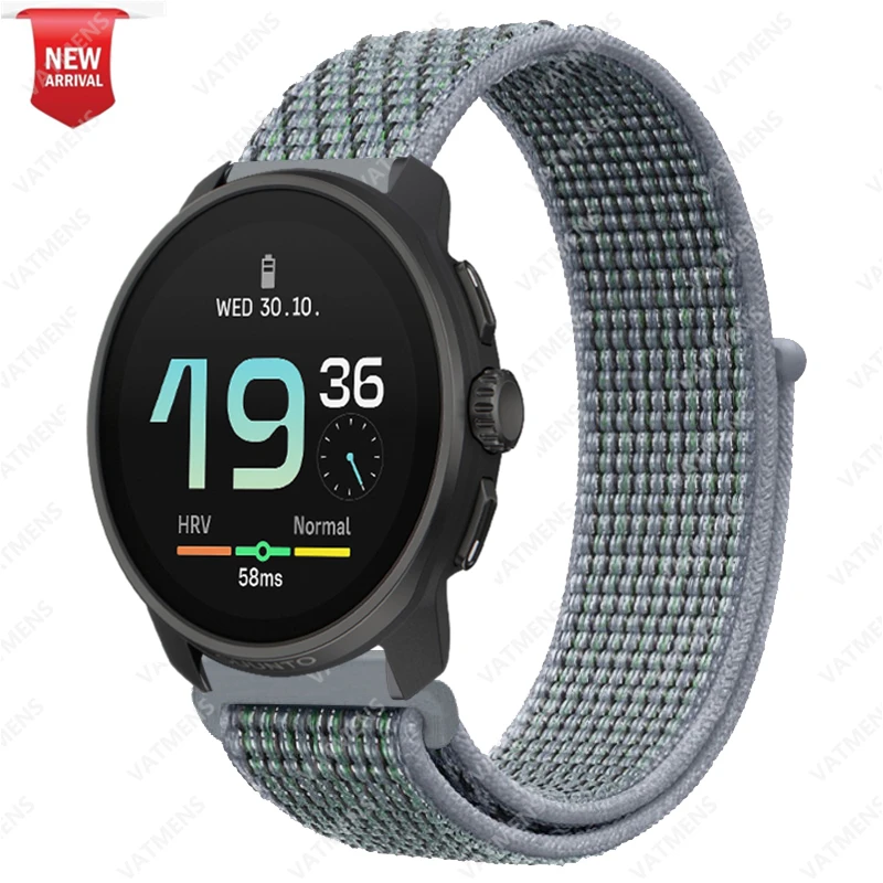 Premium Sport Nylon Loop Watchband Replacement Strap