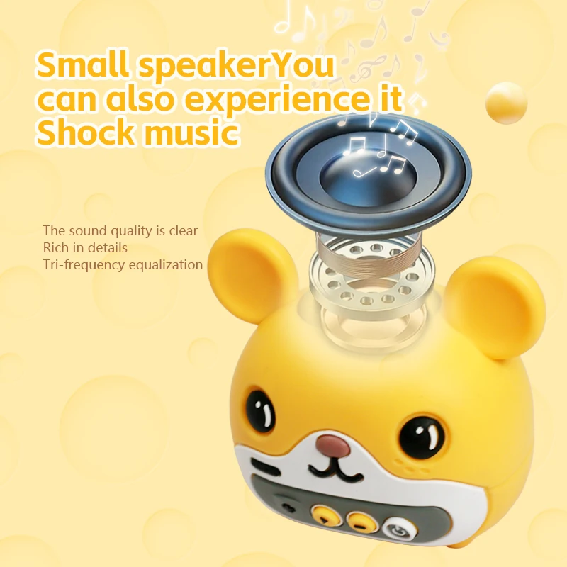 Mini Pocket Bluetooth Speaker Outdoor IP65 Waterproof Loudpeaker Wireless TWS Stereo Subwoofer with MIC FM Radio TF Card Slot