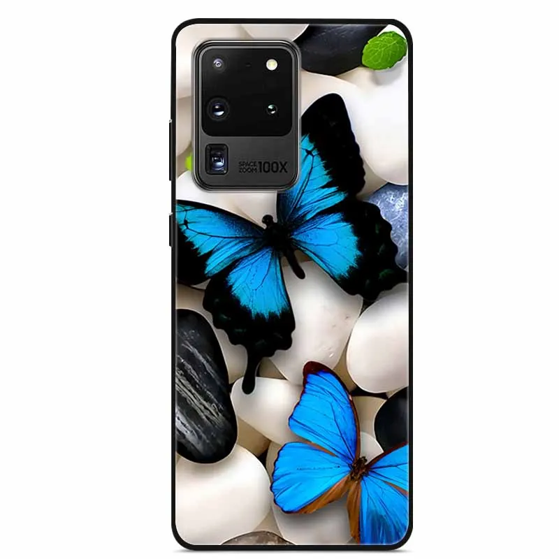 Lovely Soft TPU Silicone Protective Phone Case for Samsung Galaxy S20 Ultra 5G