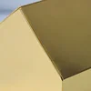 Gilded Metal Tissue Box Home Decor Golden Napkins Organizer Toilet Paper Holder Decorative Tissue Boxes Desktop Home Storage 5